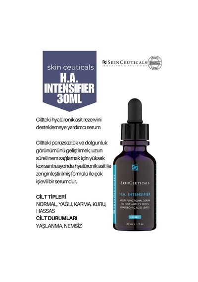 Cildin Dolgunluğunu Artıran Düzeltmeye Yardımcı Hyaluronic Acid Intensifier Serum 30ml