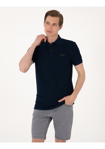 Pierre Cardin Erkek Lacivert Tişört 50309959-vr033 Lacivert