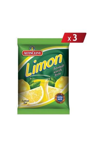 Altıncezve Limon Aromalı İçecek Tozu 3 x 250 G