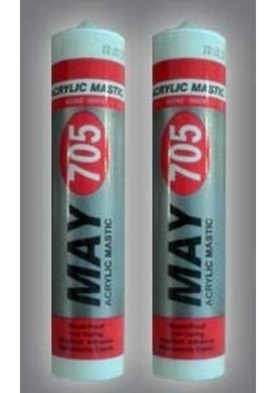 May 705 Akrilik Mastik 310ml 0001 Beyaz