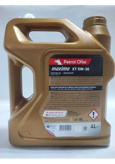 Petrol Ofisi Maxima Xt 5 W -30 4 L