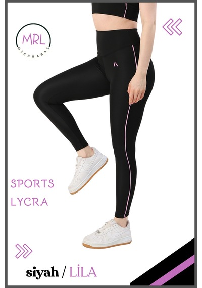 Missmaral Kadın Yüksek Bel Toparlayıcı Spor Tayt Siyah / Lila Şerit Detaylı Lycralı Dalgıç 1041 Siyah Lila - 690831555 Siyah Lila Missmaral Kadın Yüksek Bel Toparlayıcı Spor Tayt Siyah / Lila Şerit Detaylı Lycralı Dalgıç 1041 Siyah Lila - 690831555 Siyah Lila