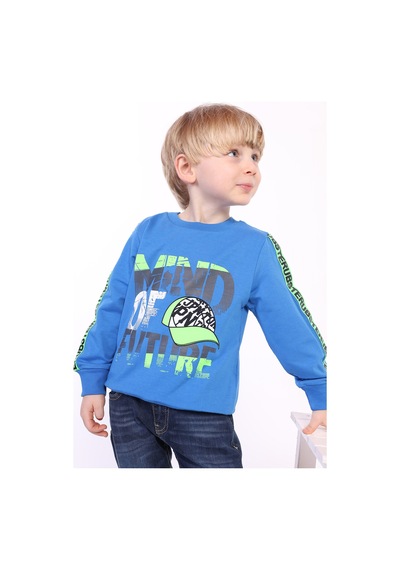 Toontoy Kids Toontoy Erkek Çocuk Mınd Of Future Baskılı Sweatshirt Saks