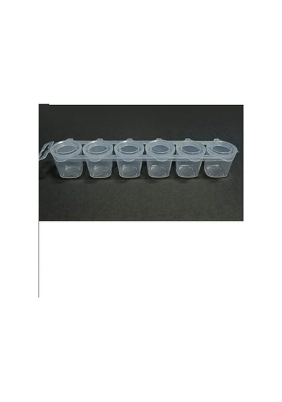 2 Adet Boş Boya Kutusu 6ad 10ml