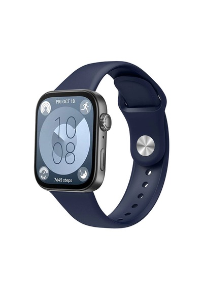 Huawei Watch Fit 3 Krd-11 22mm Silikon Kordon-mavi Mavi