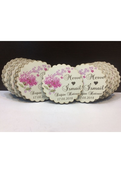 Ahşap Baskı Magnet, Istediğiniz Şekle Istediğiniz Görsel Basılır (283305841)