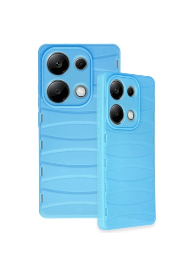 Redmi Note 13 Pro 4g Kılıf Bibercas Silikon Kapak - Mavi Bzsxx00 1