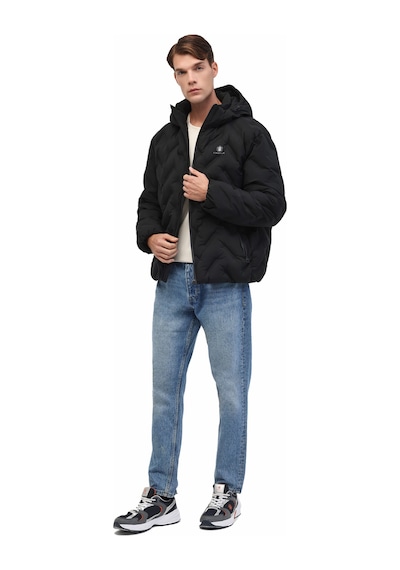 Lumberjack Ml Henry Coat 25n17 5pr Siyah Erkek Kısa Kaban 000000000102022980 Siyah