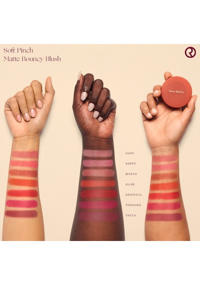 Rare Beauty Soft Pinch Matte Bouncy Blush - Krem Pudra Allık Thriving Diğer