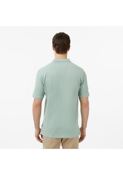 Nautica Erkek Yeşil Regular Fit Polo Yaka T-shirt Düz K65000t Yeşil