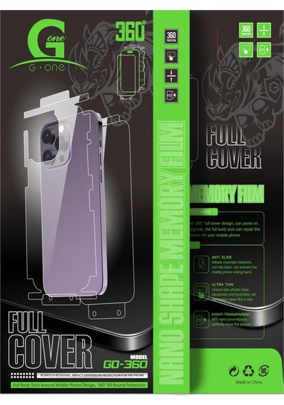 Mey İthalat Apple iPhone Uyumlu 16e 360 Full Body Arka Koruyucu
