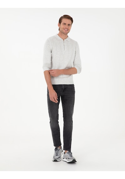 Pierre Cardin Erkek Siyah Jean Pantolon 50295867-vr046 Siyah