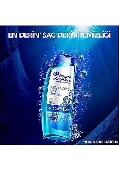& Shoulders Derinlemesine Temizlik Şampuan Yoğun Ferahlık Deniz Mineralleri 300 Ml
