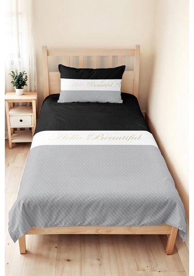 Modern Gri Geometrik Genç Odası Tek Kişilik Pike Takımı-siyah Beyaz 160x220 Cm Kapitone Yatak Örtüsü Kadife Masal Dokunuşu Modern Gri Geometrik Genç Odası Tek Kişilik Pike Takımı-siyah Beyaz 160x220 Cm Kapitone Yatak Örtüsü Kadife Masal Dokunuşu