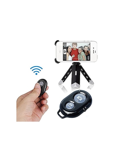 Bluetooth Kablosuz Uzaktan Kumanda İos Android Uyumlu Kamera Deklanşör Düğmesi Remote Shutter Diğer