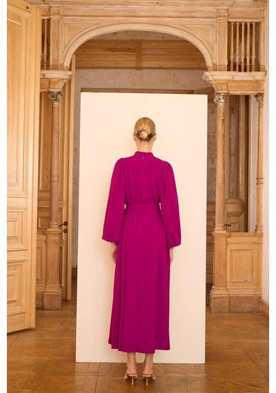 Senna Laura Dress Fuşya Fuşya