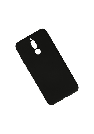 Huawei Mate 10 Lite Uyumlu Kılıf Nano İçi Kadife Silikon - Siyah
