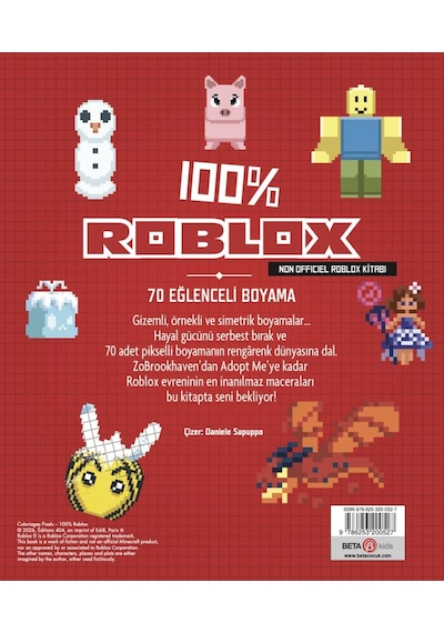 %100 Roblox Pikselli Boyama