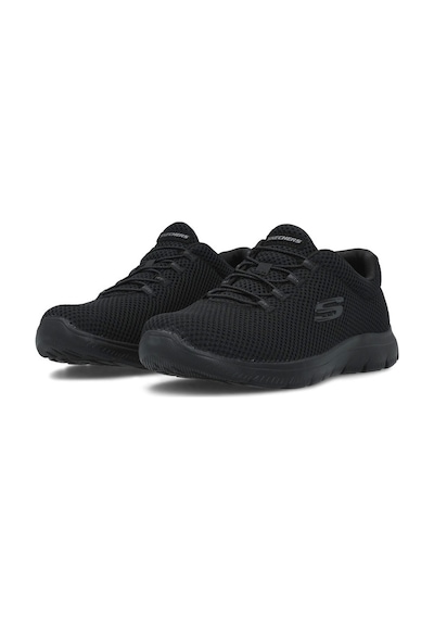 Skechers Memory Foam Kadın Spor Ayakkabı 12985-BBK Siyah
