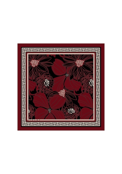 Sisley Flora Bandana/fular -2014-47 47 Bordo
