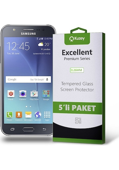 Samsung Uyumlu Galaxy J5 Ekran Koruyucu Cam 5 Adet Ekonomik Paket (554292777) 20 Tl Fark Ile Apple  iPhone Hızlı Şarj Kablosu
