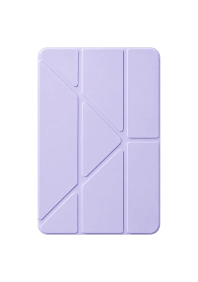 Apple İpad Uyumlu - Air 11 2026 Mera Kalemlikli Tablet Kılıfı - Lila Arka Kapak