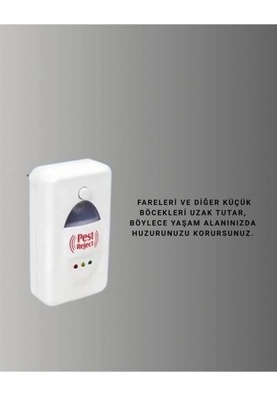 Ultrasonik Ses Dalgalarıyla Kimyasalsız Fare Ve Böcek Kovucu Cihaz