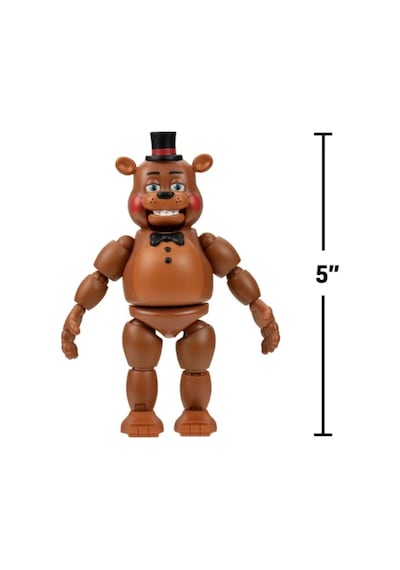 Five Nights At Freddy's Toy Freddy Figür 13 Cm Glow Işıklı Gözlü Hareketli Aksiyon Figürü Fnaf Funko Pop