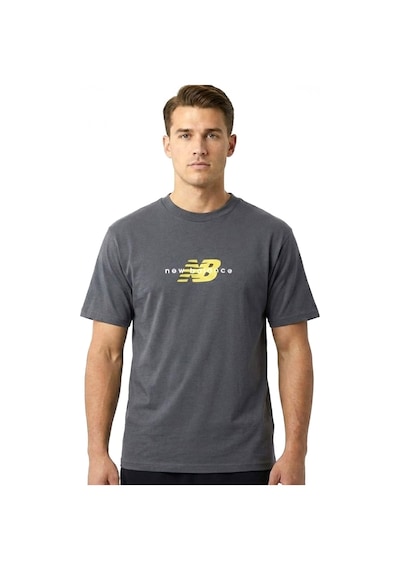 New Balance Lifestyle Erkek Tişört Gri
