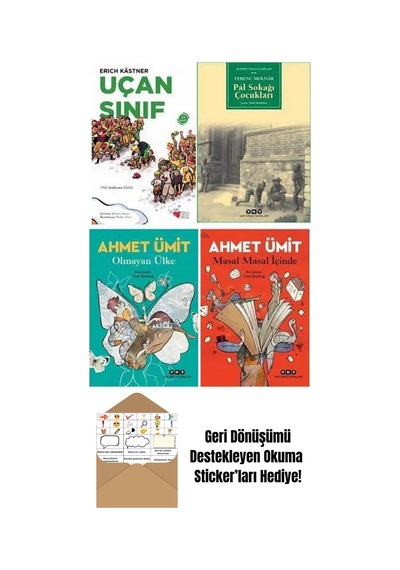 Masal Masal İçinde 4 Kitap Set + Okuma Sticker'ları