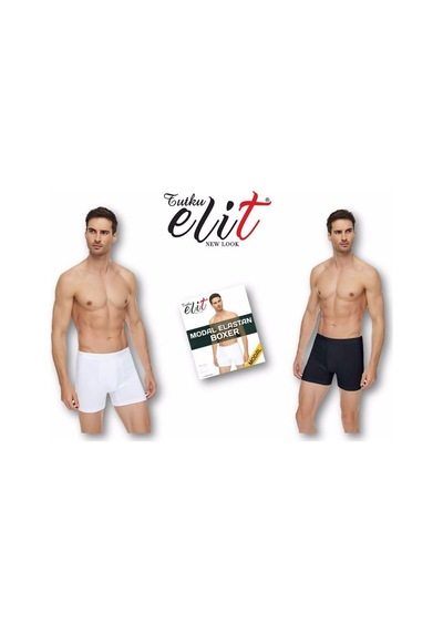 3'Lü Tutku Elit Modal Elastan Boxer 1251