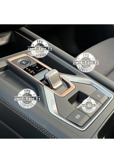 Cupra Formentor,leon Uyumlu Vites Etrafı Piano Black Tpu Koruyucu