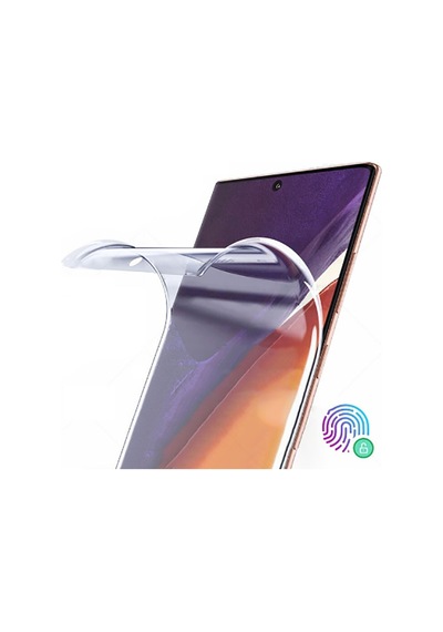 Samsung Uyumlu Galaxy Note 20 Ultra Zore Süper Pet Oval Nano Ekran Koruyucu
