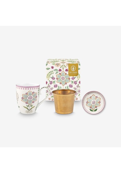 Mor Porselen Çay Fincan Seti 350 Ml