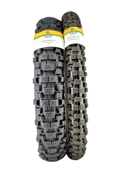 Mondial X-treme Max 200 Lastik Takımı 460-19 Ve 80/100-21 Tt İç Lastikli Tip Motosiklet Lastiği