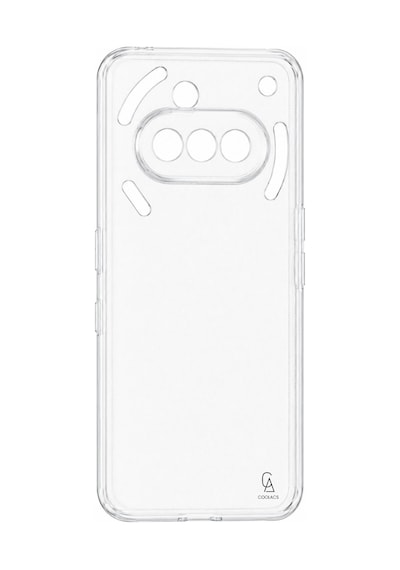 Nothing Phone 3a İle Uyumlu Kılıf Şeffaf Kamera Korumalı Esnek Silikon Telefon Kılıfı Kapak