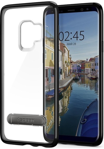 Spigen Galaxy Uyumlu S9 Kılıf Ultra Hybrid S Midnight Black