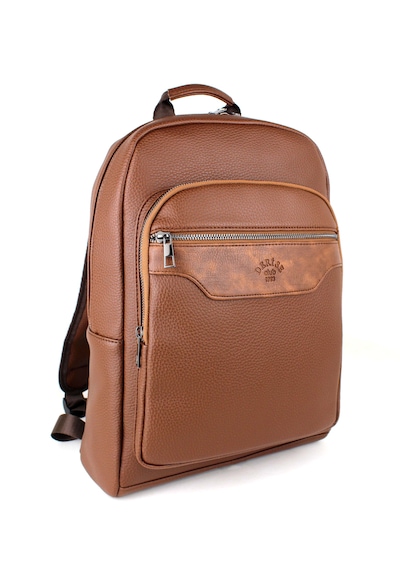 Unisex Taba Laptop Bölmeli Okul Evrak Ve Sırt Çantası Taba