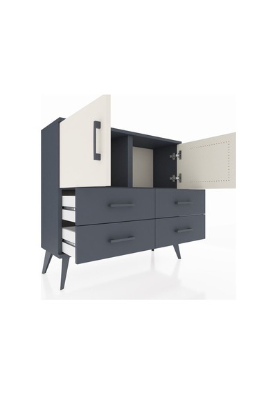 Arges Şifonyer 2 Raflı 4 Çekmeceli 2 Kapaklı 88x30x80 Antrasit-aytaşı/antrasit Aytaşı/antrasit Arges Şifonyer 2 Raflı 4 Çekmeceli 2 Kapaklı 88x30x80 Antrasit-aytaşı/antrasit Aytaşı/antrasit