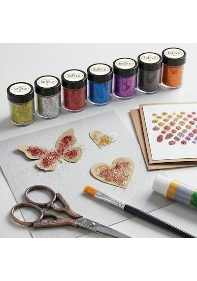 Bolivo Sim,glitter,toz Sim Gümüş, 10 Gr