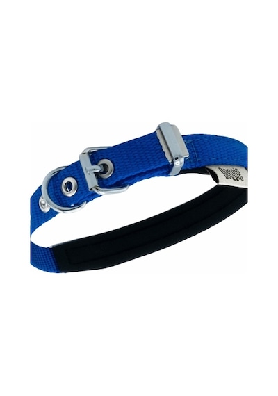 Doggie Konfor Dokuma Boyun Tasması Royalblue 1,5x20 25 Cm