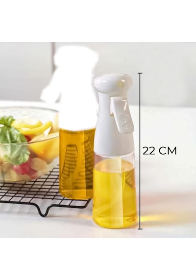 Cam Yağ Spreyi Dekoratif Püskürtücü Cam Sprey Şişe 200 Ml 001