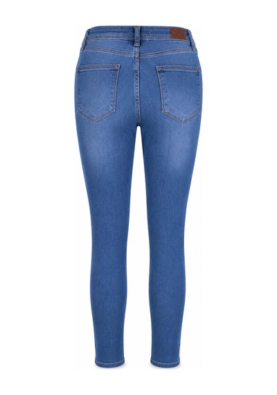 Double Slim Skinny Açık Mavi Kadın Jean Pantolon 3529