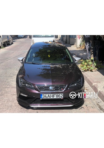 Seat Leon Mk3 2017-2020 Custom Fr Ön Ek Plastik Boyasız