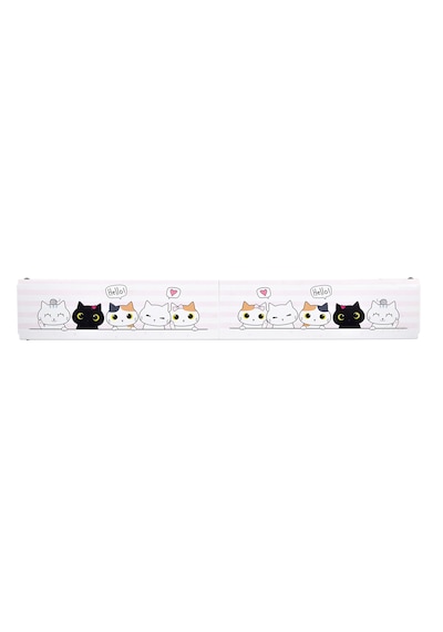 Dryertime Duvara Monte Çamaşır Askısı, Akordiyon Çamaşırlık (hello cat)