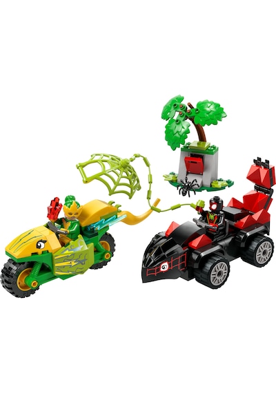 LEGO® Marvel Spidey ve İnanılmaz Arkadaşları Spin ve Electro Dinozor Aracı Takibi 11198 - 4 Yaş ve Üzeri Yaratıcı Oyuncak Seti (124 Parça)