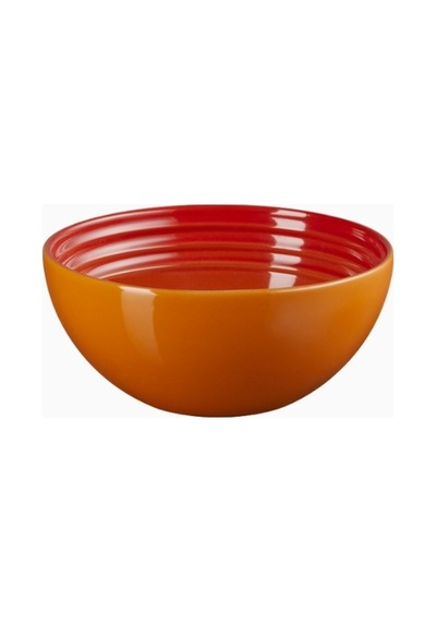 Le Creuset Seramik Şık Tasarım Atıştırmalık Kasesi Turuncu