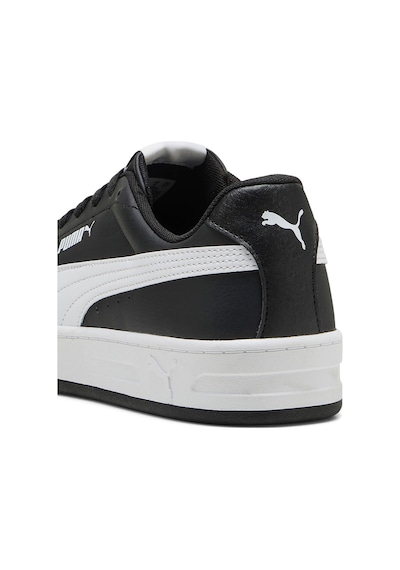 Puma Court Classic Clean Siyah Erkek Sneaker SİYAH-BEYAZ