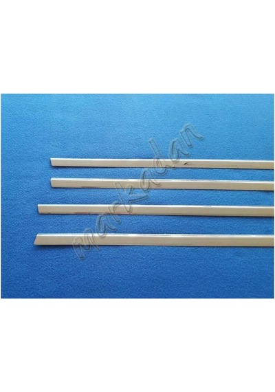 Opel Astra G Sedan Krom Cam Çıtası 1998-2009 4 Parça Paslanmaz  Çe