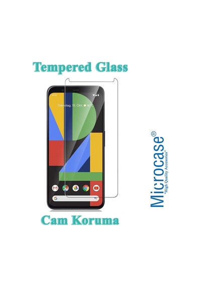 Microcase Google Pixel 4 Xl Tempered Glass Cam Koruma
